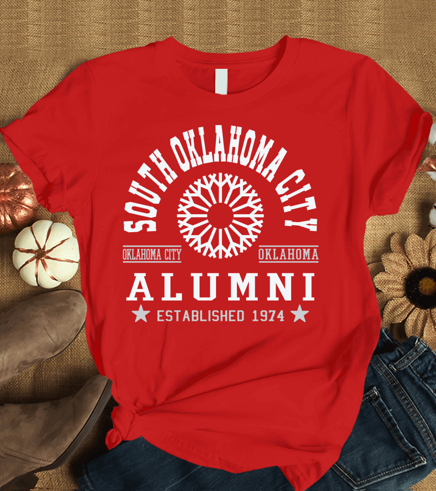 South Oklahoma City Alumni Established 1974 Oklahoma T-Shirt