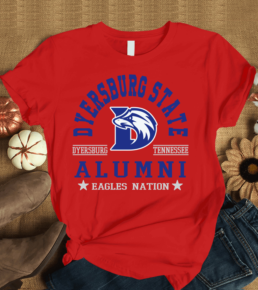 Dyersburg State Alumni Eagles Nation Tennessee T-Shirt