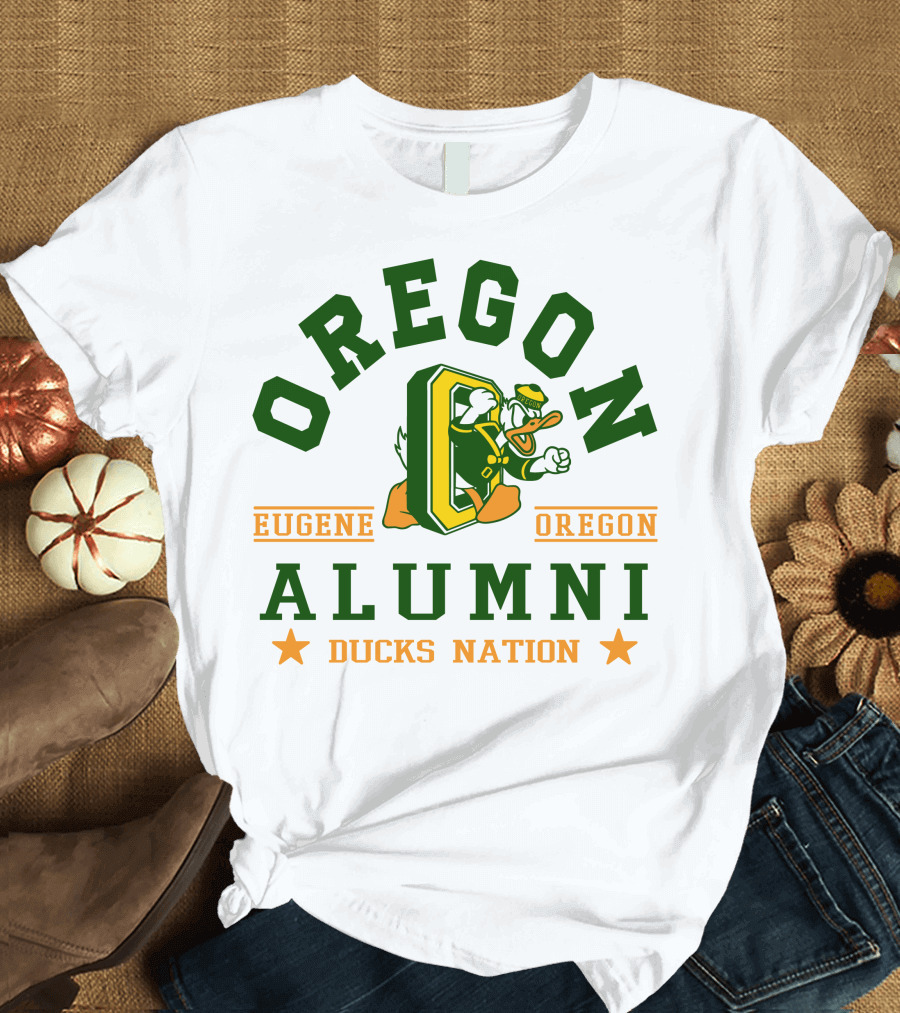 Oregon Alumni Eugene Ducks Nation T-Shirt