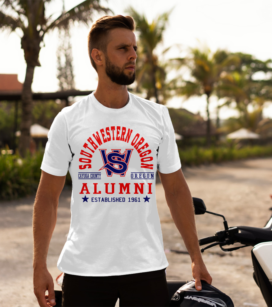 Southwestern Oregon Alumni Cayuga County Established 1961 T-Shirt