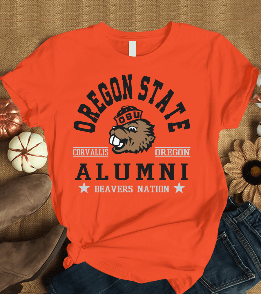 Oregon State Alumni Beavers Nation Corvallis OSU T-Shirt