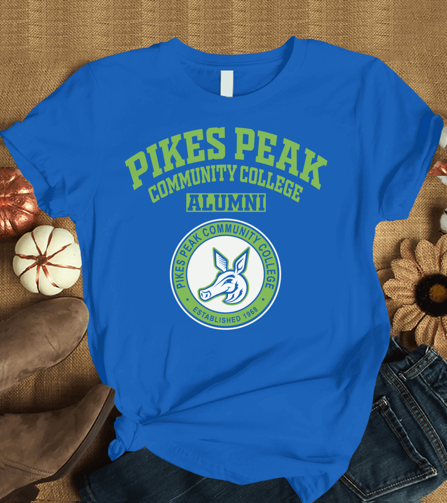 Pikes Peak Community College Alumni Established 1968 T-Shirt