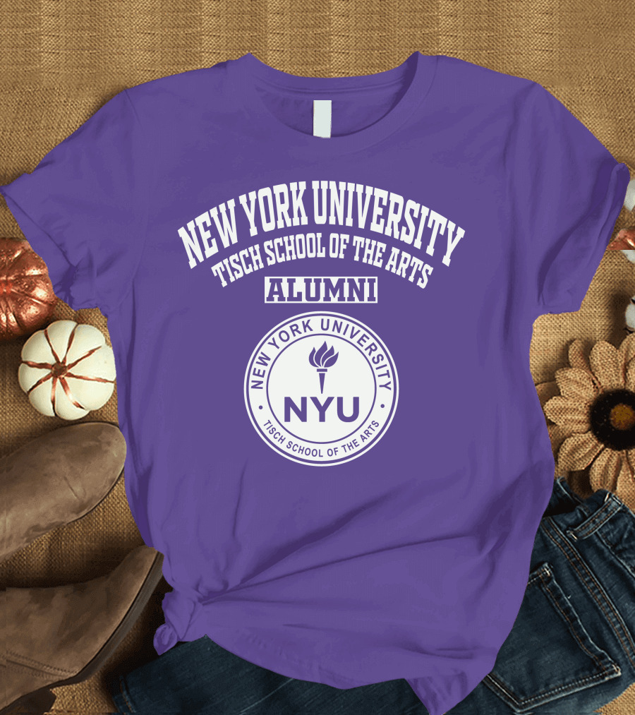 New York University Tisch School of the Arts Alumni NYU Torch T-Shirt