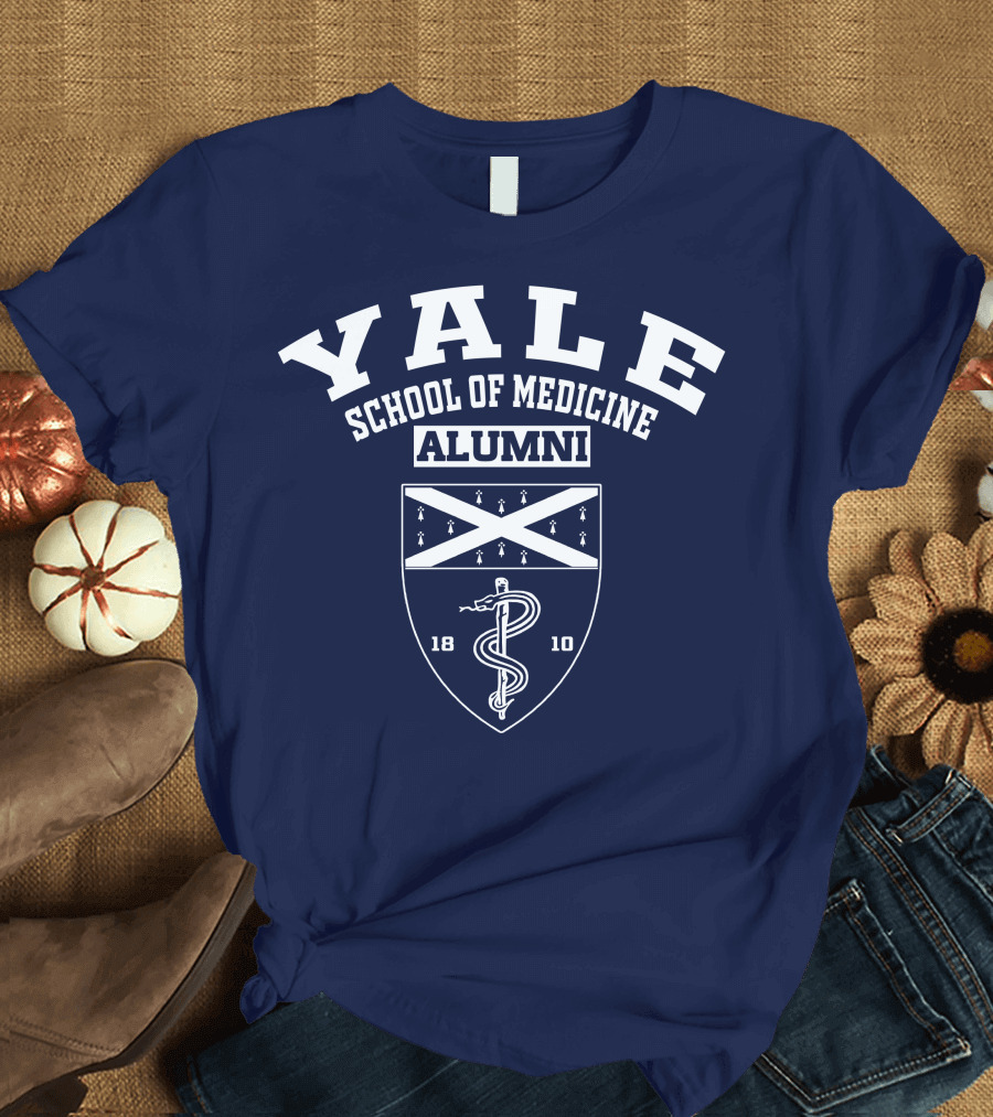 Yale School of Medicine Alumni 1810 Emblem T-Shirt