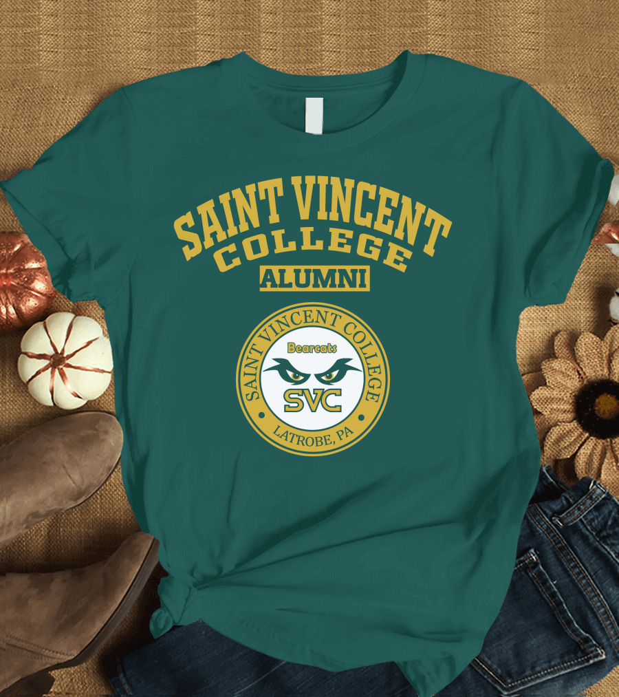 Saint Vincent College Alumni Bearcats SVC Latrobe PA T-Shirt
