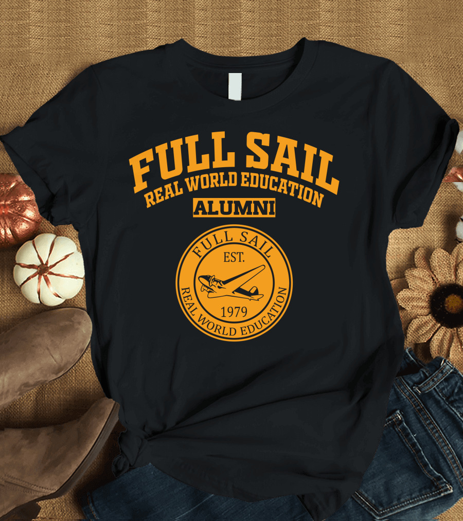 Full Sail Real World Education Alumni Est. 1979 T-Shirt
