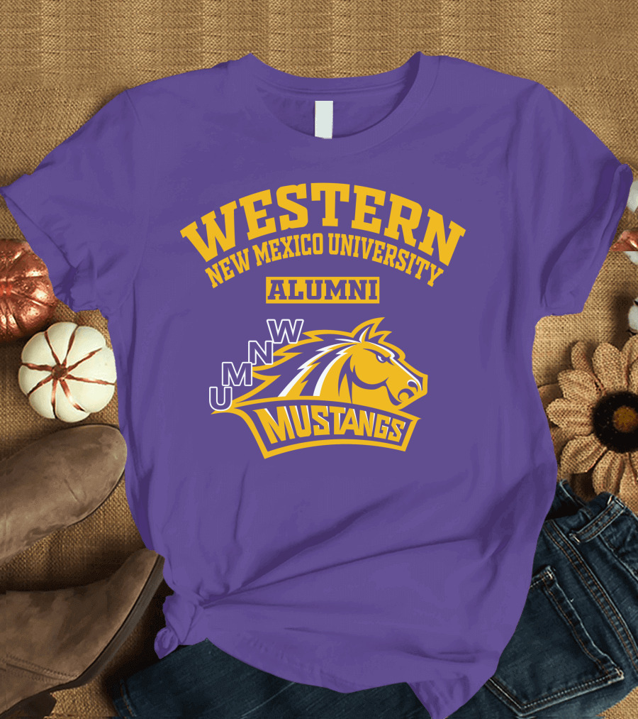 WESTERN NEW MEXICO UNIVERSITY ALUMNI MUSTANGS UNM WNMU T-Shirt