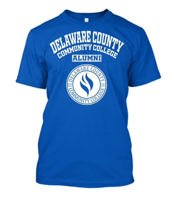 Delaware County Community College Alumni Est. 1967 Blue T-Shirt