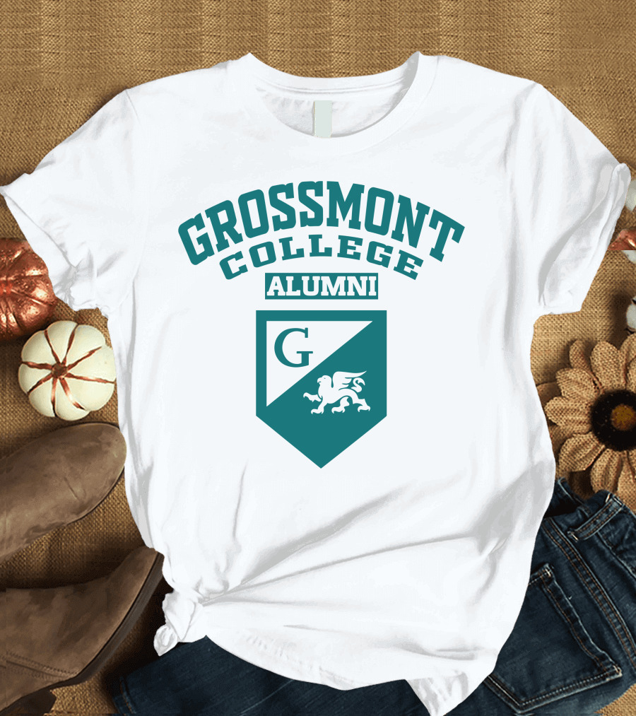 Grossmont College Alumni Griffin Shield Emblem T-Shirt