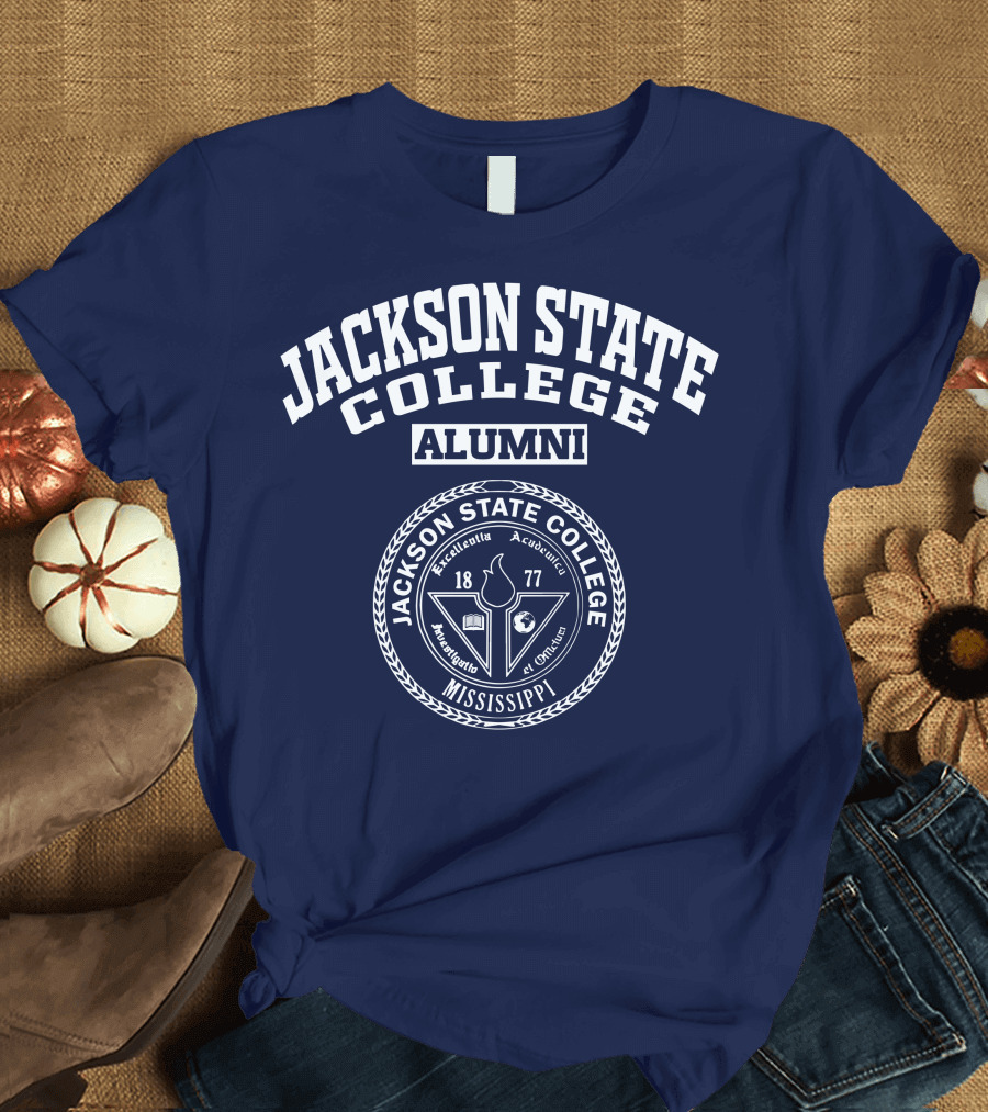 Jackson State College Alumni Mississippi 1877 Seal T-Shirt