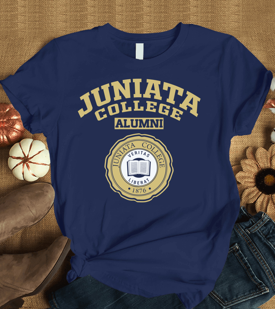Juniata College Alumni Veritas Liberat Emblem 1876 T-Shirt