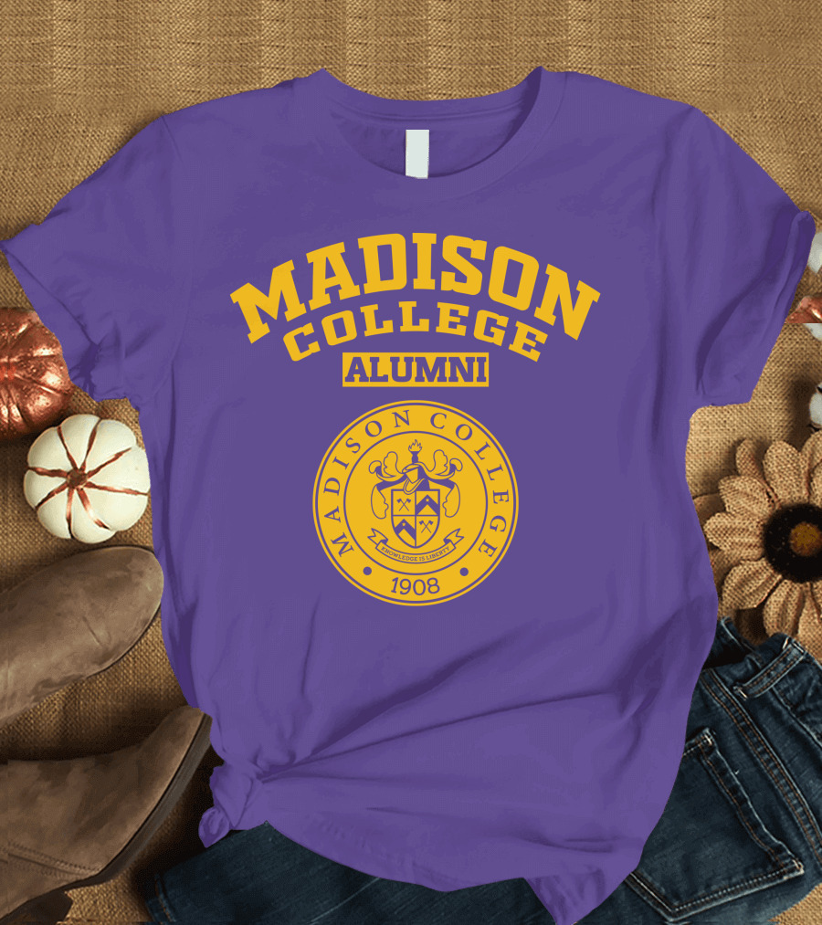 Madison College Alumni 1908 Seal T-Shirt