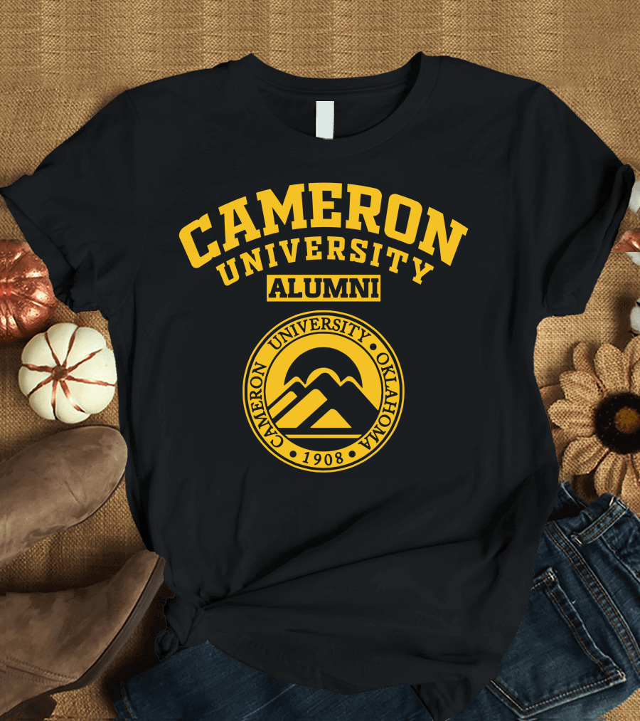 Cameron University Alumni Oklahoma 1908 T-Shirt