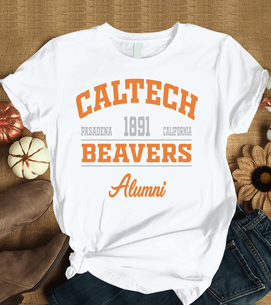 Caltech Beavers Alumni 1891 Pasadena California T-Shirt