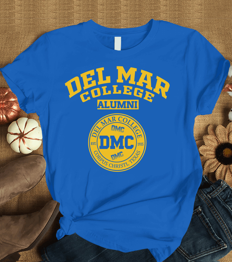Del Mar College Alumni Corpus Christi Texas DMC Est. 1935 T-Shirt