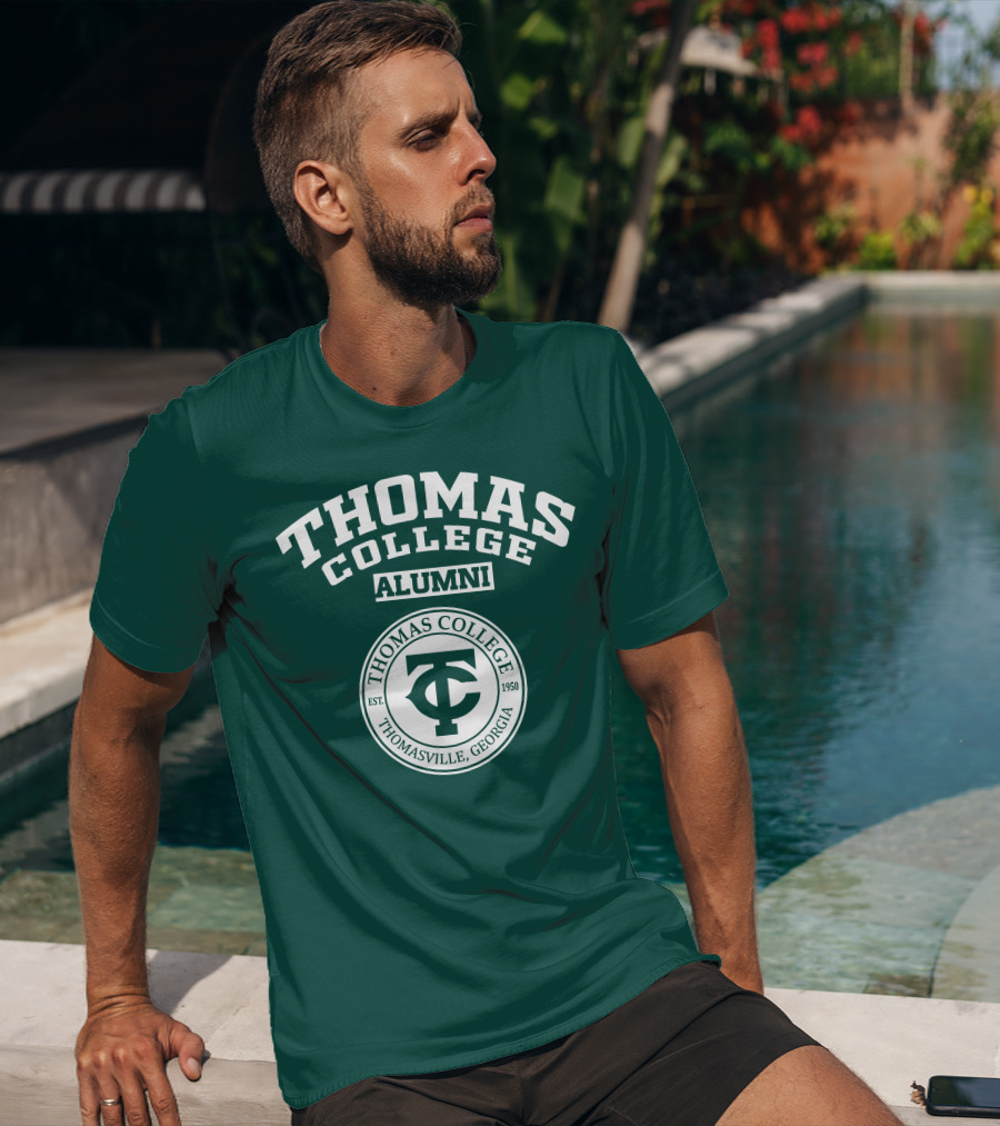 Thomas College Alumni Thomasville Georgia Established 1950 T-Shirt