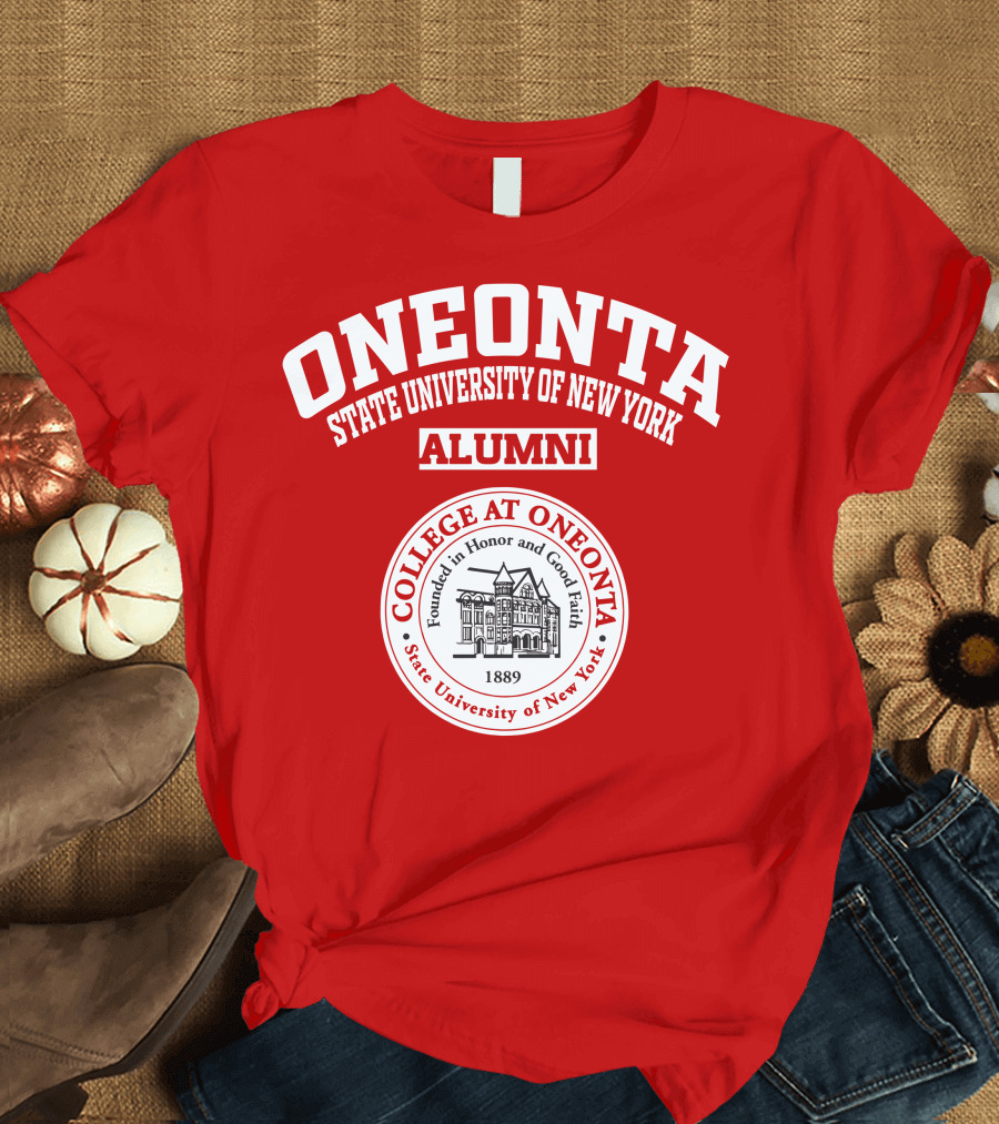 ONEONTA STATE UNIVERSITY OF NEW YORK ALUMNI COLLEGE AT ONEONTA 1889 T-Shirt