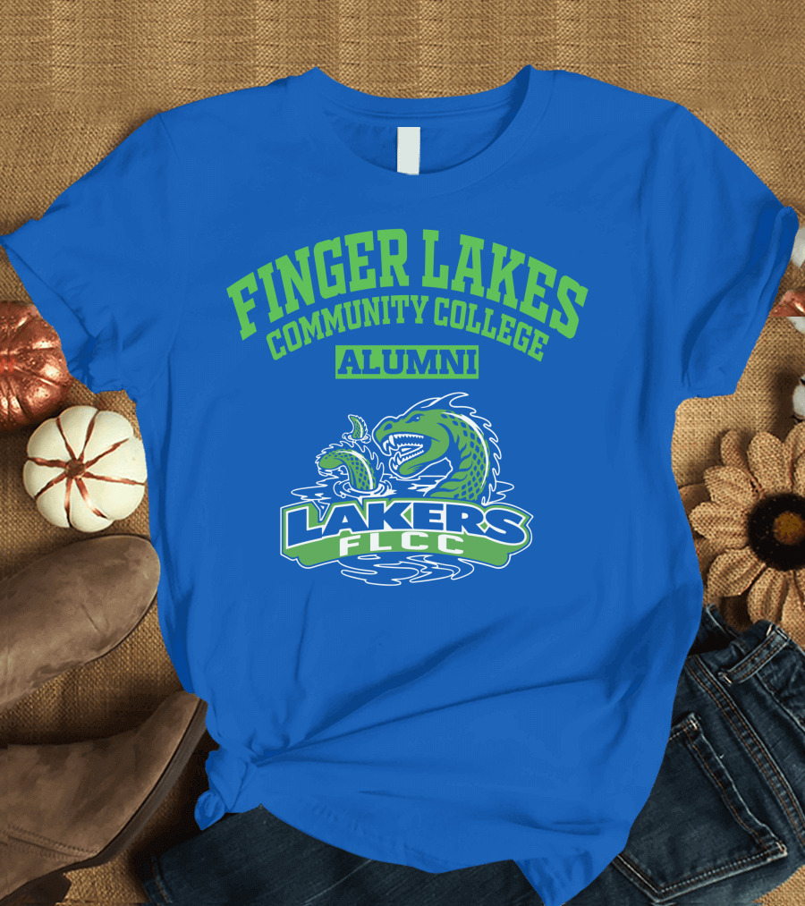 Finger Lakes Community College Alumni Lakers FLCC T-Shirt