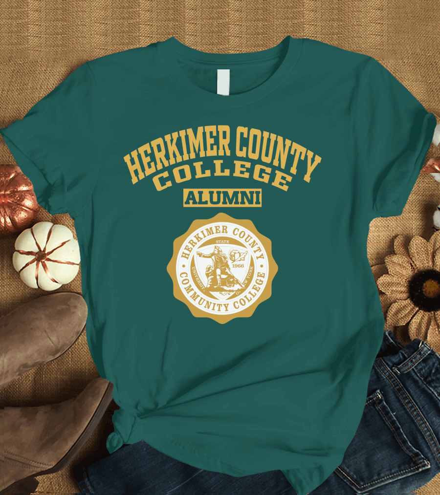 Herkimer County Community College Alumni Emblem 1966 T-Shirt