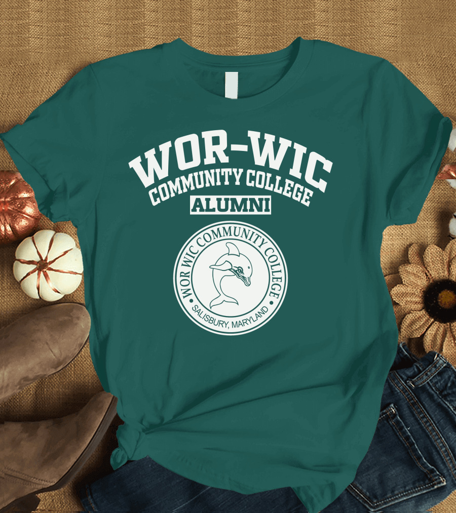 Wor-Wic Community College Alumni Salisbury Maryland T-Shirt