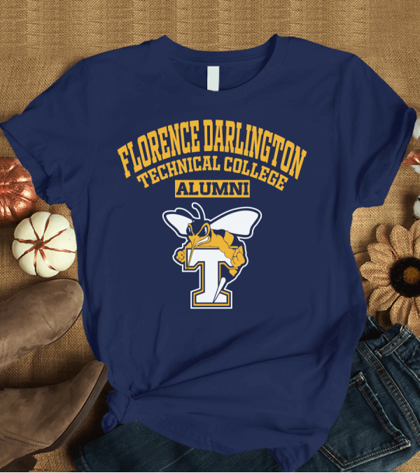 T-Shirt: Florence Darlington Technical College Alumni Yellow Jacket T-Shirt Florence Darlington Technical College Alumni Yellow Jacket T-Shirt
