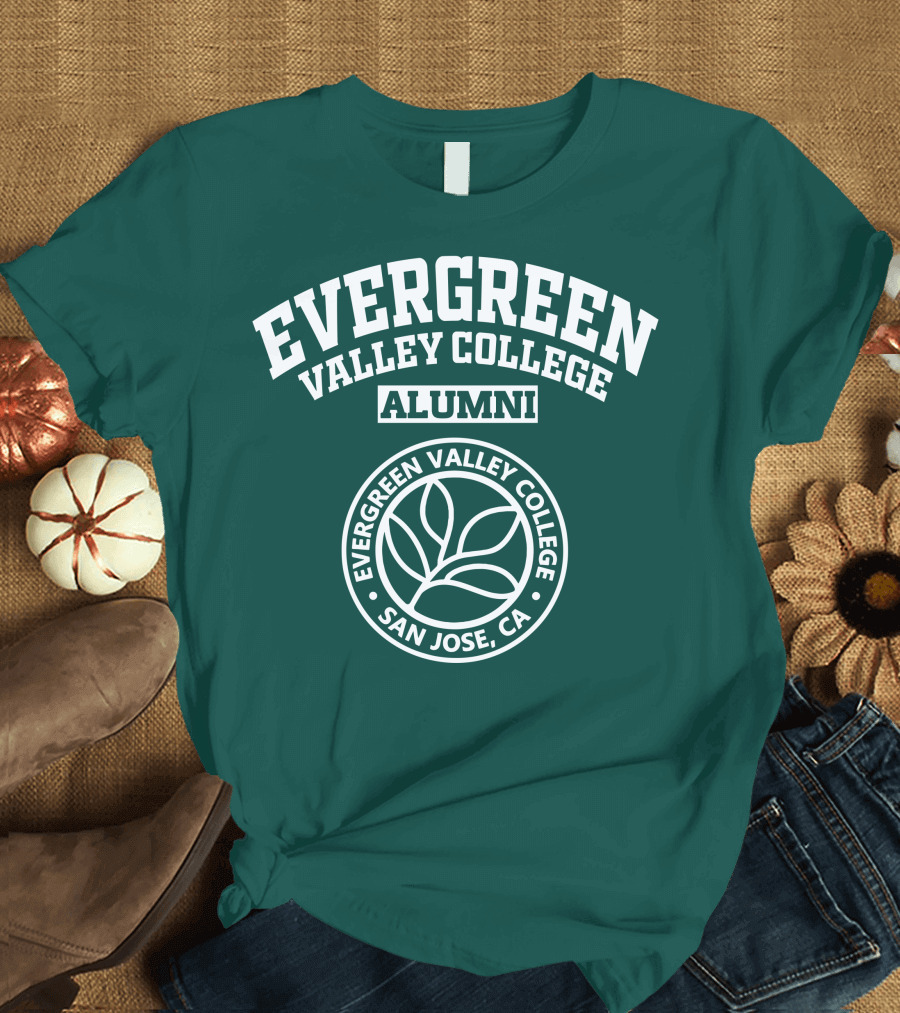 EVERGREEN VALLEY COLLEGE ALUMNI SAN JOSE CA T-Shirt