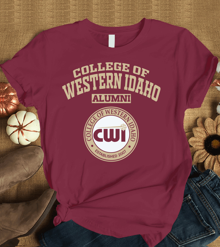 College of Western Idaho Alumni Established 2007 CWI T-Shirt