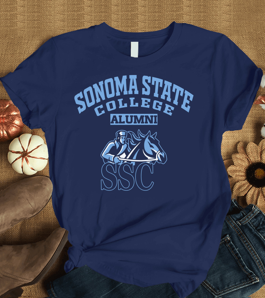 Sonoma State College Alumni SSC Horseman T-Shirt