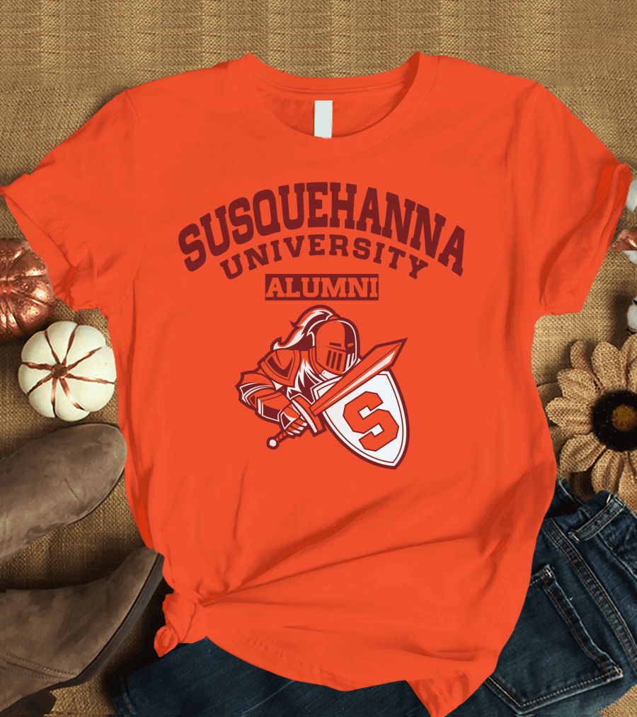 Susquehanna University Alumni Knight Shield S T-Shirt