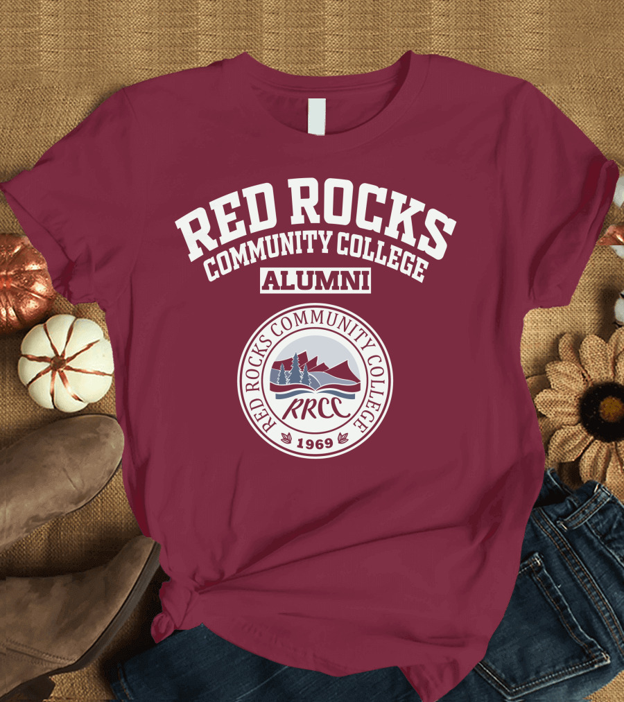 Red Rocks Community College Alumni RRCC 1969 T-Shirt