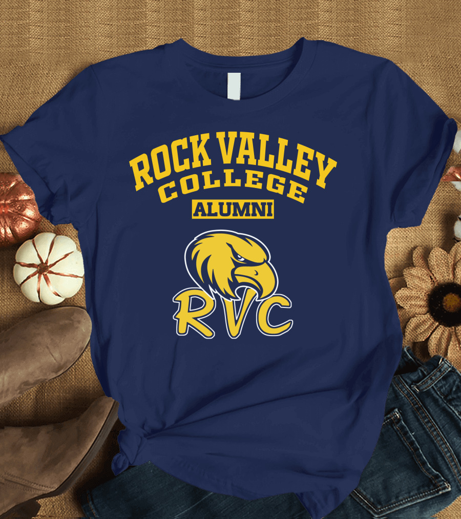 ROCK VALLEY COLLEGE ALUMNI RVC Eagle T-Shirt