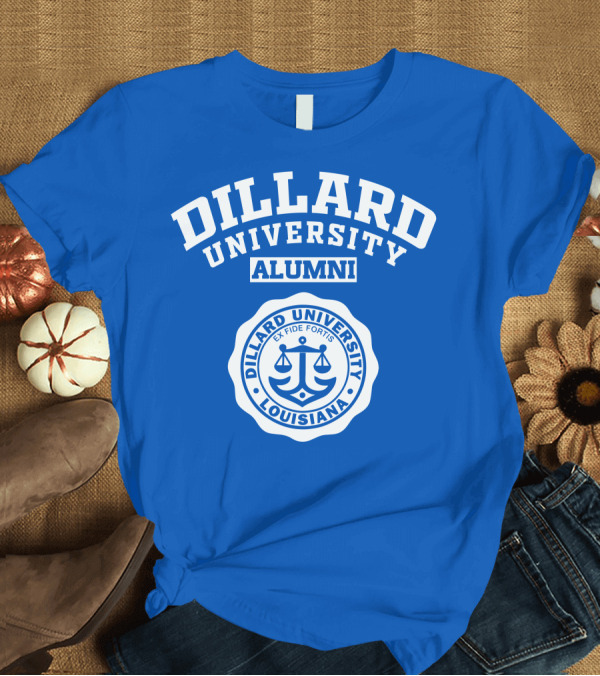 T-Shirt: Dillard University Alumni Seal Ex Fide Fortis Louisiana T-Shirt Dillard University Alumni Seal Ex Fide Fortis Louisiana T-Shirt