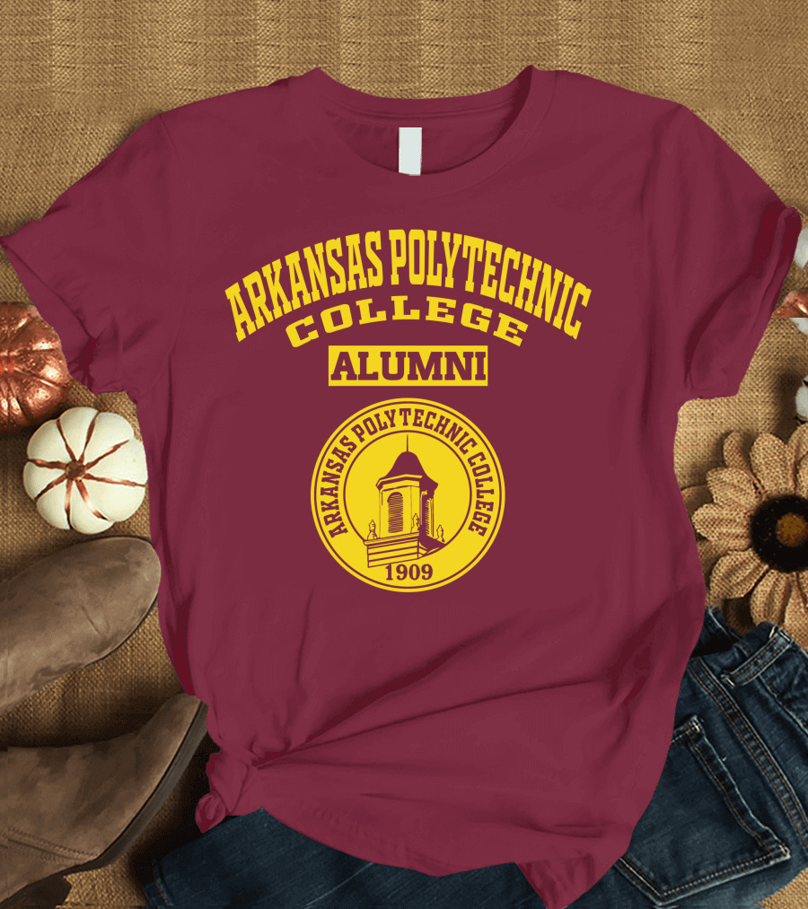 Arkansas Polytechnic College Alumni 1909 Emblem T-Shirt