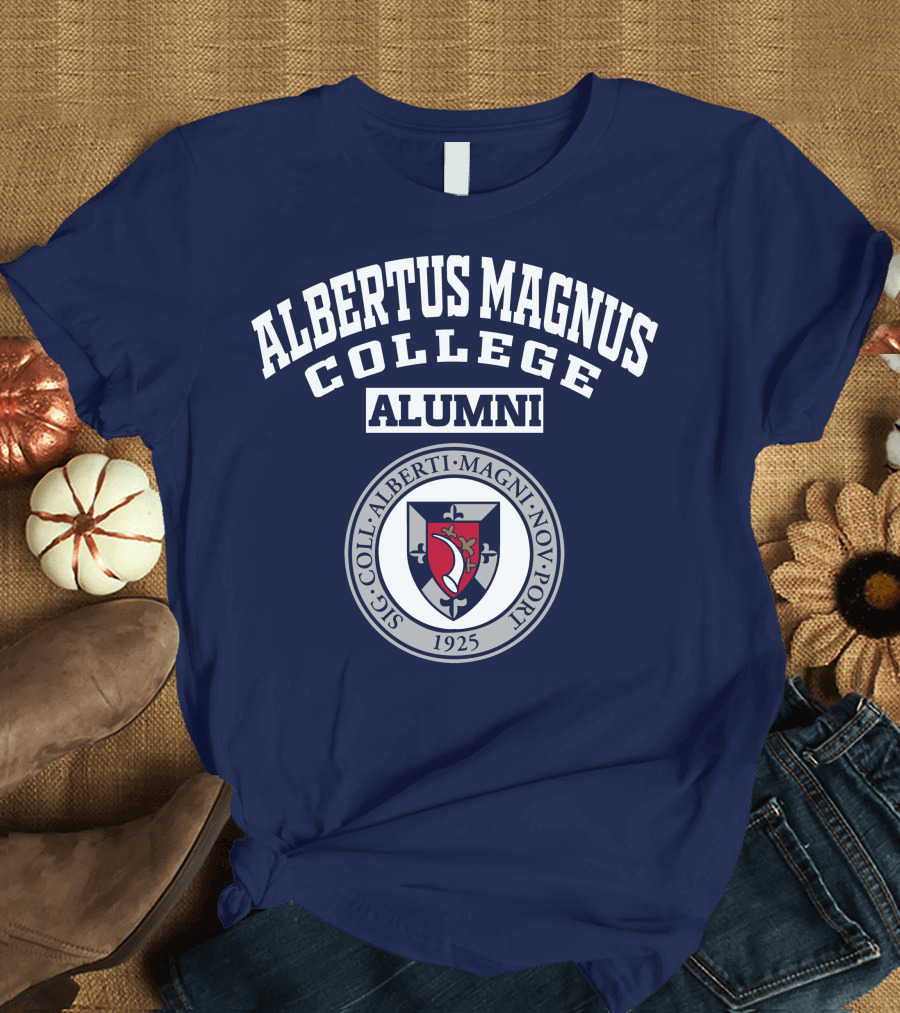 Albertus Magnus College Alumni Sigillvm Coll Albert Magni Nova Port 1925 T-Shirt