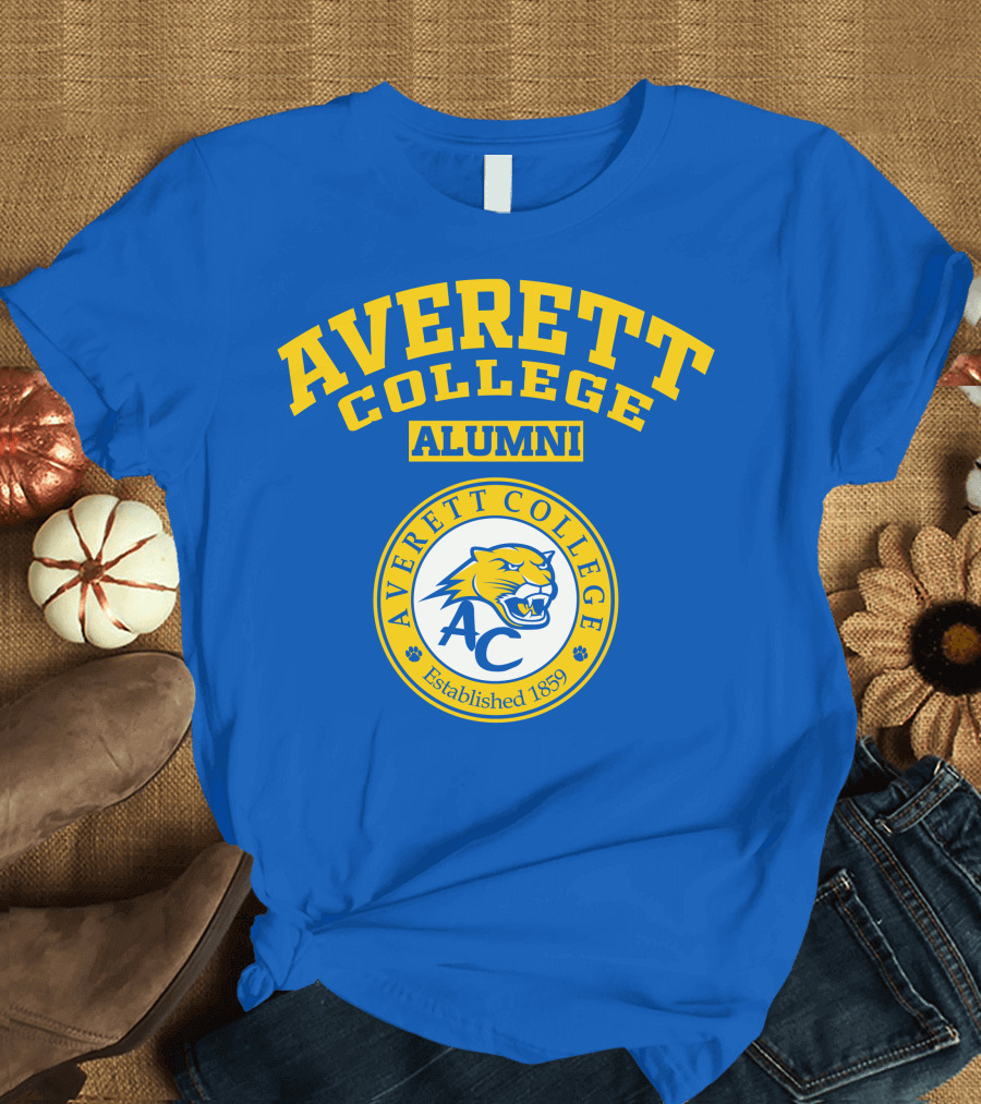 Averett College Alumni Established 1859 Logo with Cougar and AC T-Shirt