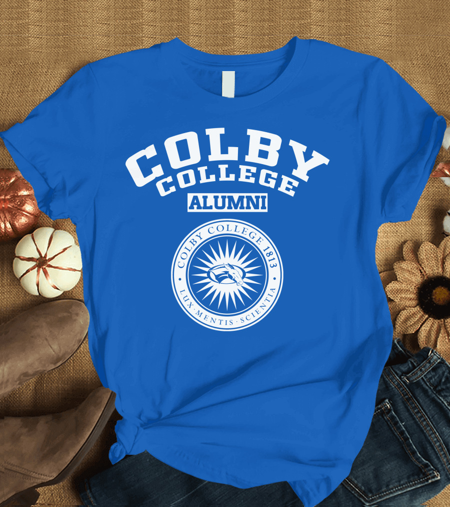 Colby College Alumni Lux Mentis Scientia 1813 T-Shirt