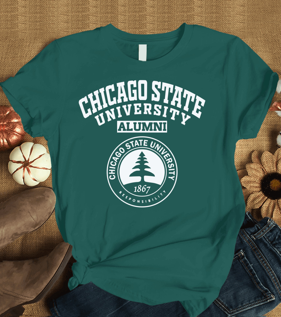 Chicago State University Alumni Responsibility 1867 T-Shirt