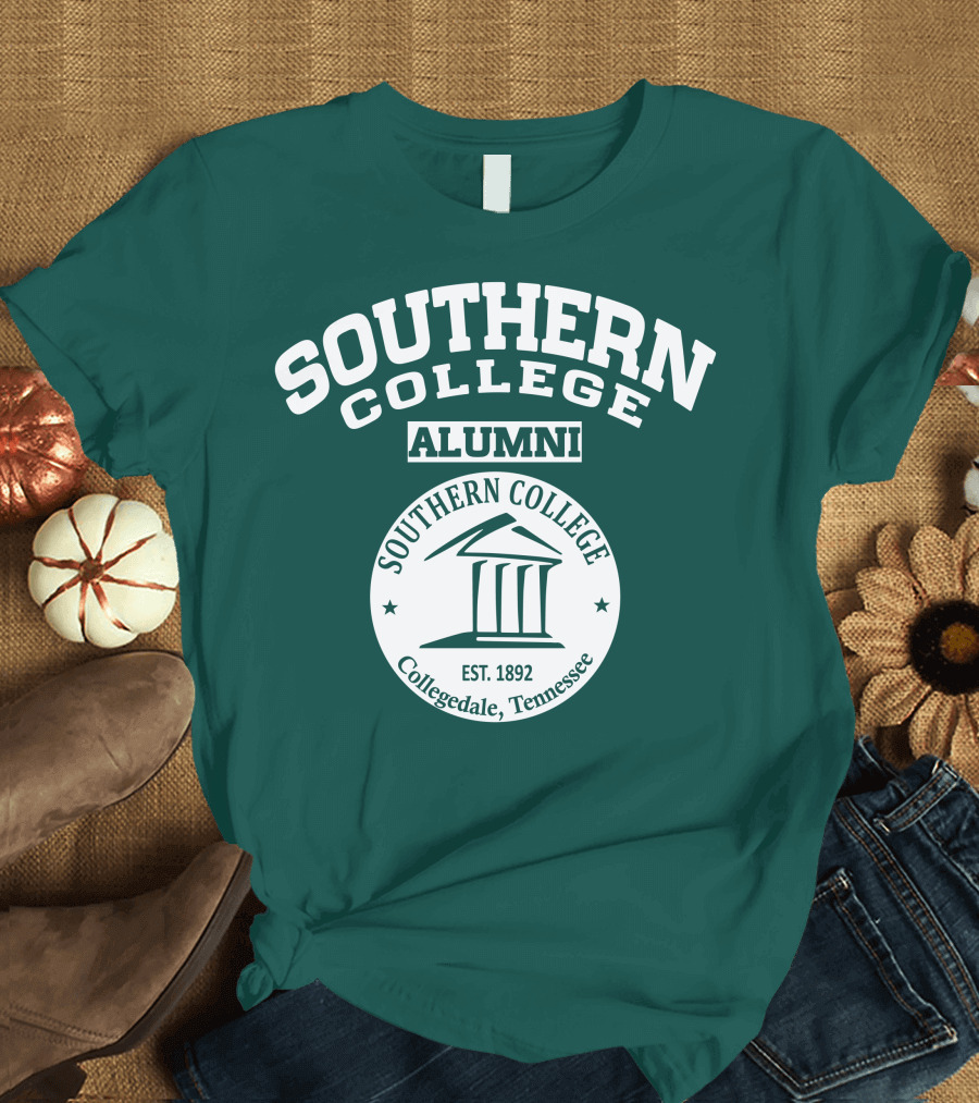Southern College Alumni Southern College Collegedale Tennessee Est. 1892 T-Shirt