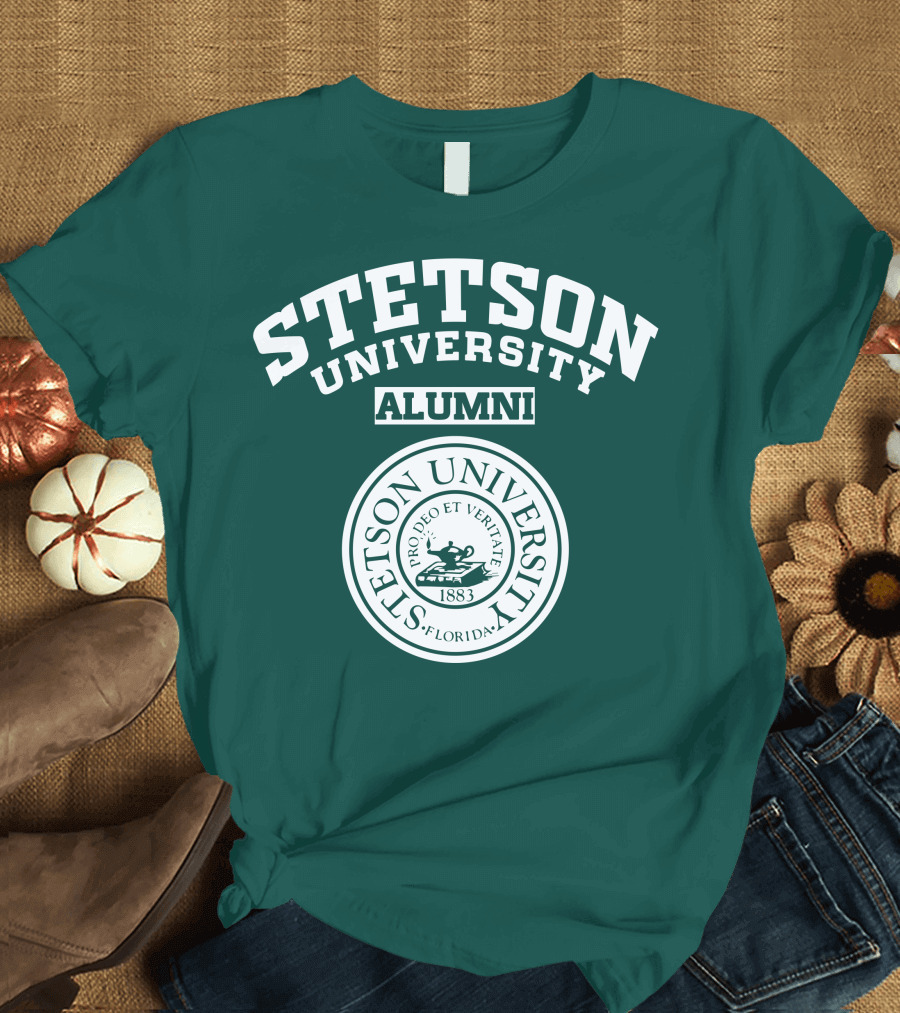 Stetson University Florida Alumni Pro Deo Et Veritate 1883 T-Shirt