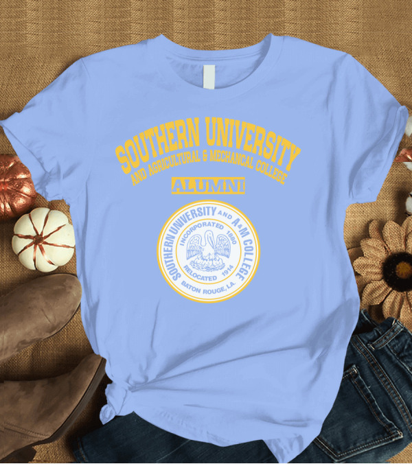 T-Shirt: SOUTHERN UNIVERSITY AND AGRICULTURAL and MECHANICAL COLLEGE ALUMNI BATON ROUGE LA SEAL T-Shirt SOUTHERN UNIVERSITY AND AGRICULTURAL and MECHANICAL COLLEGE ALUMNI BATON ROUGE LA SEAL T-Shirt