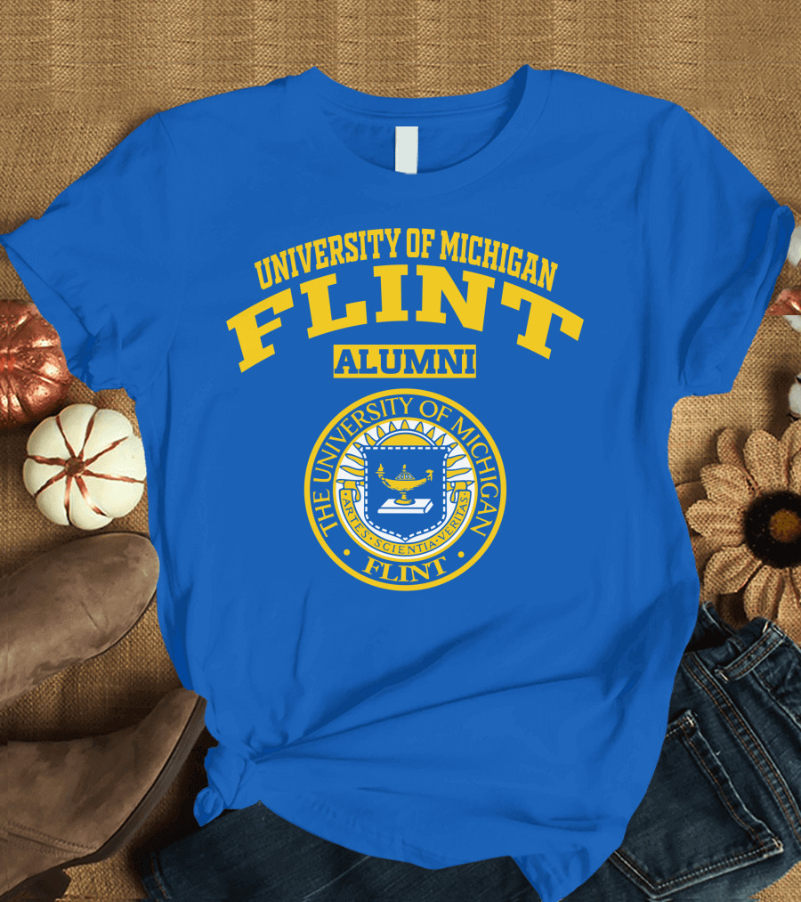 UNIVERSITY OF MICHIGAN FLINT ALUMNI SEAL T-Shirt