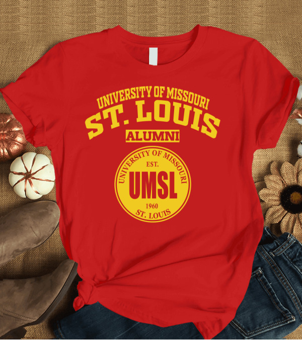 T-Shirt: University of Missouri St. Louis Alumni UMSL Est. 1960 T-Shirt University of Missouri St. Louis Alumni UMSL Est. 1960 T-Shirt
