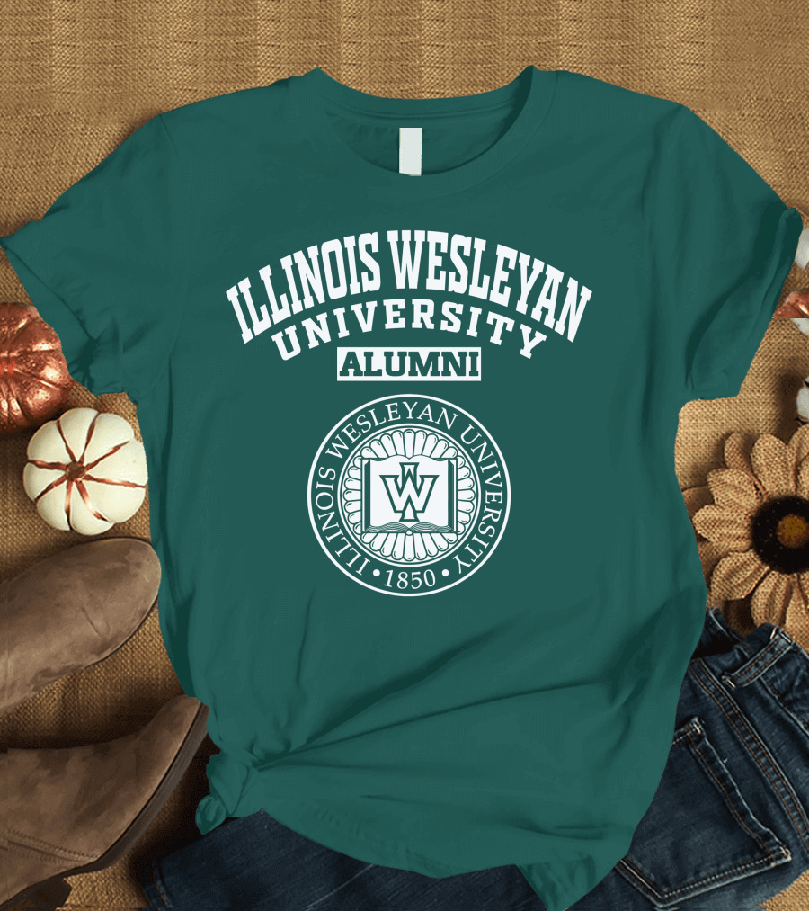 Illinois Wesleyan University Alumni 1850 Seal T-Shirt