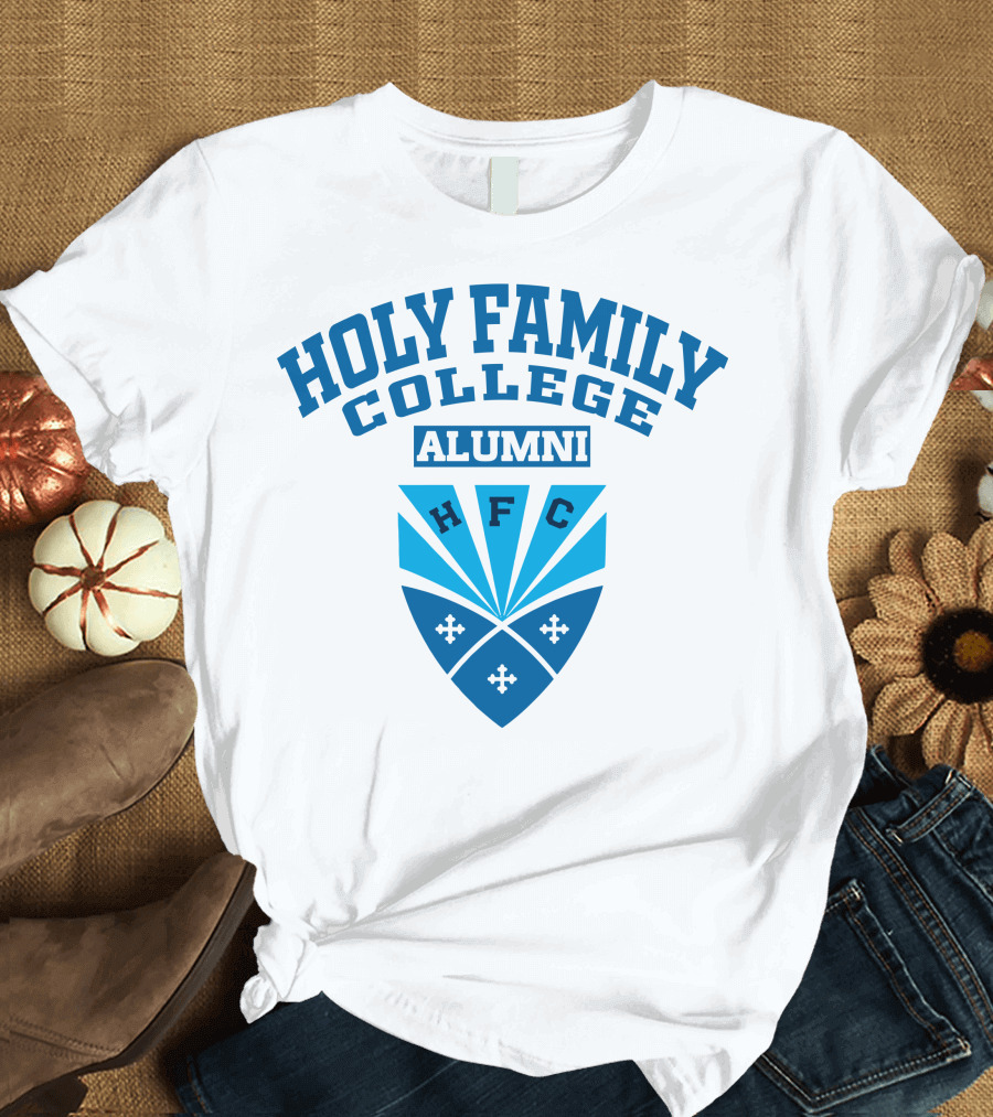 Holy Family College Alumni HFC Shield T-Shirt