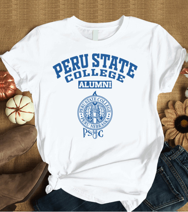 T-Shirt: Peru State College Alumni Seal Peru Nebraska PSC T-Shirt Peru State College Alumni Seal Peru Nebraska PSC T-Shirt