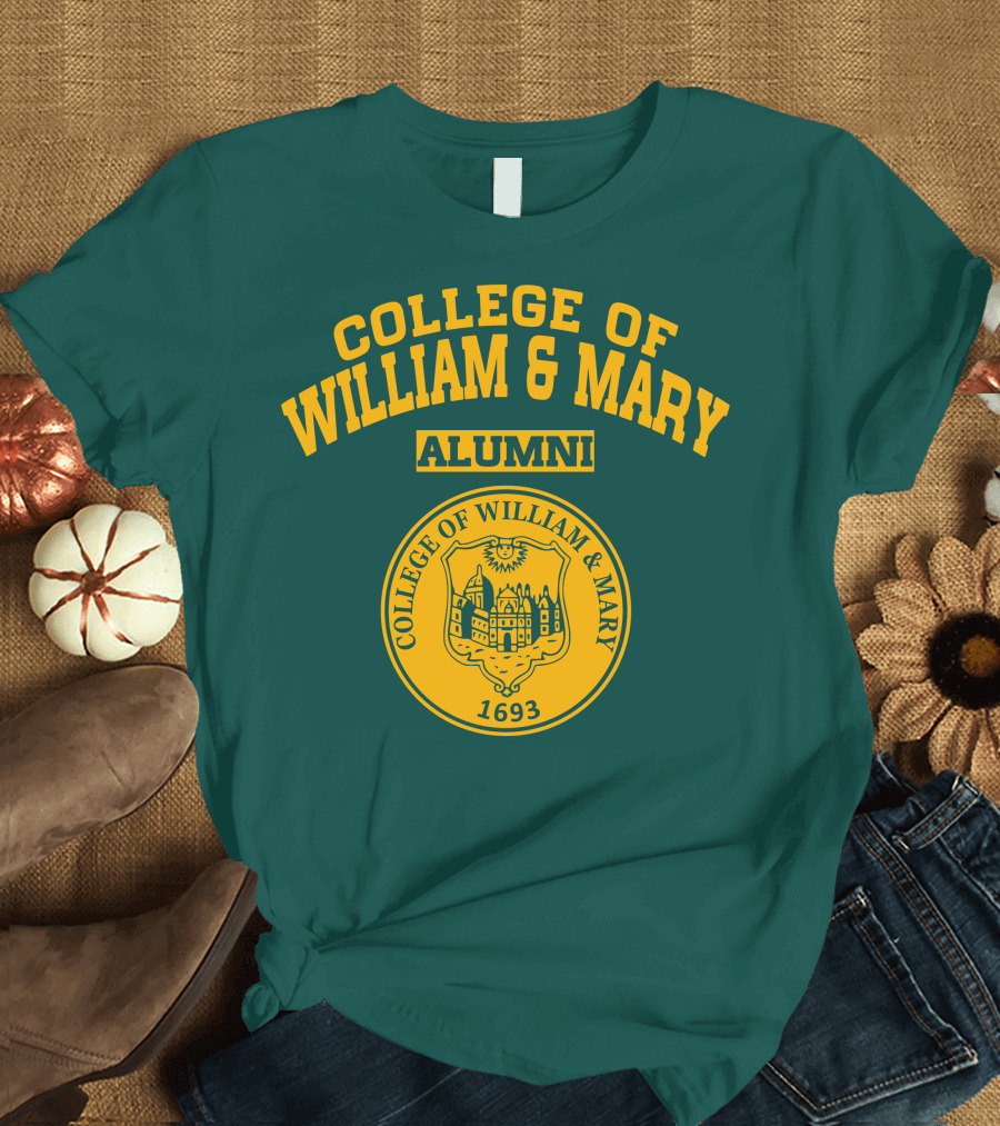 College of William Mary Alumni 1693 Seal T-Shirt
