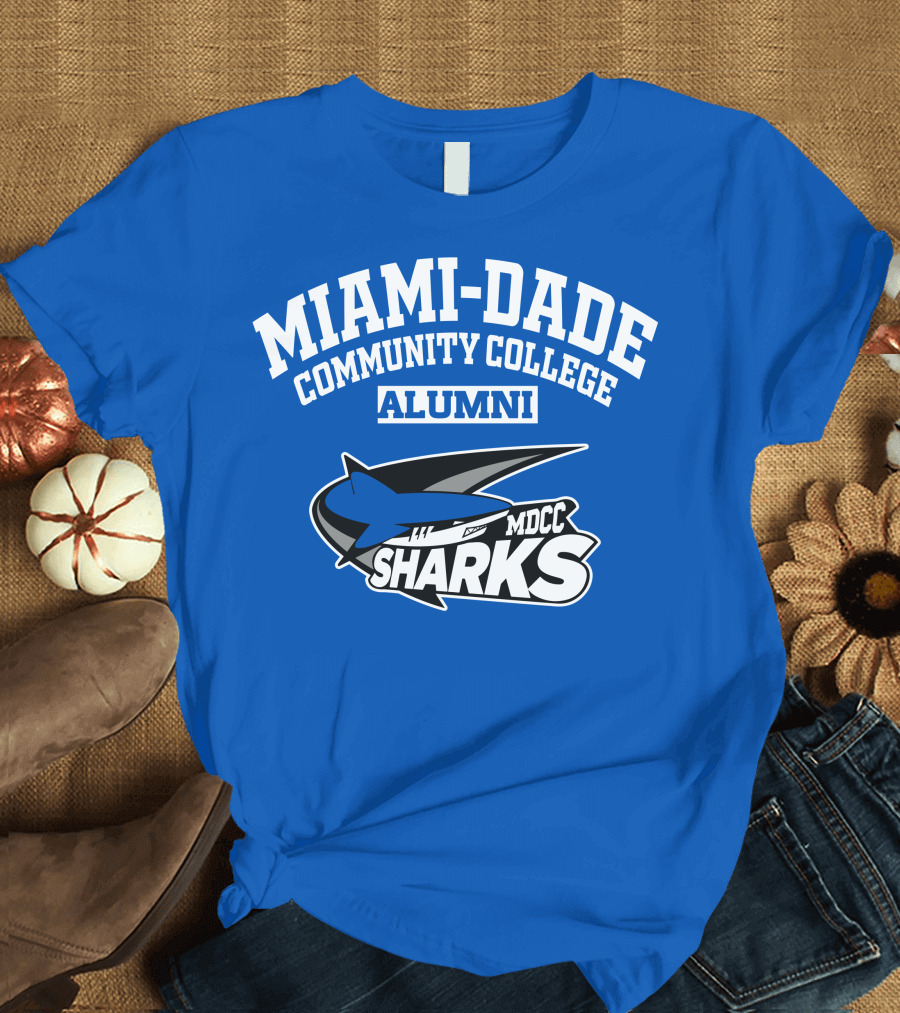 Miami-Dade Community College Alumni MDCC Sharks T-Shirt