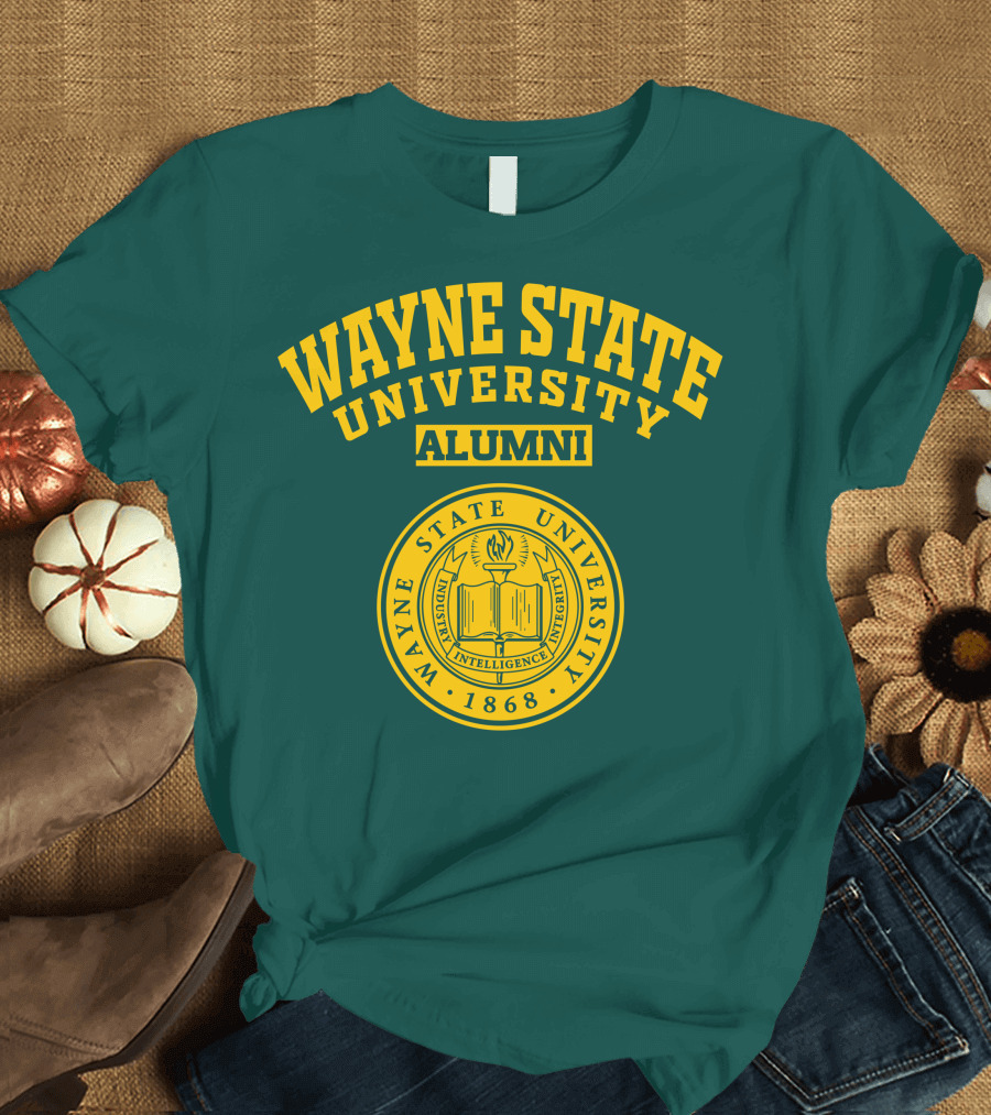 WAYNE STATE UNIVERSITY ALUMNI 1868 INDUSTRY INTELLIGENCE T-Shirt