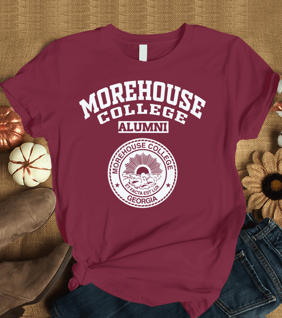 Morehouse College Alumni Et Facta Est Lux Georgia T-Shirt