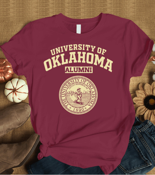 T-Shirt: University of Oklahoma Alumni 1890 Seal T-Shirt University of Oklahoma Alumni 1890 Seal T-Shirt